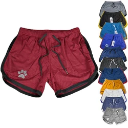 Mens Gym Fitness Shorts Bodybuilding running sports shorts Jogging Workout Male Summer Breathable Mesh Shorts men Sweatpants
