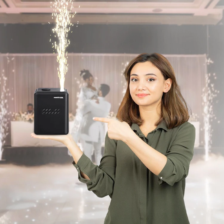 Лидер продаж, супер марш, 350 Вт, мини-спрей для фейерверков, 3 метра, холодная пиромашина с дистанционным управлением для вечеринок, свадебных мероприятий