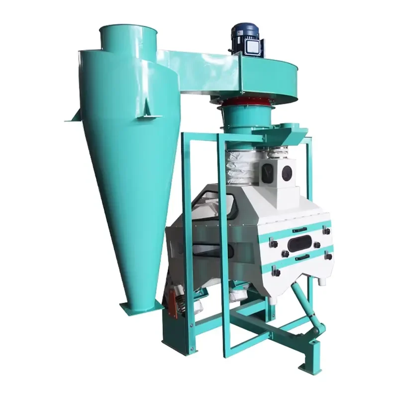Other Farm Machines Cotton Seed Rice Wheat Corn Cleaning Machine Soybean Destoner for Grain Bean with Cyclone Dust