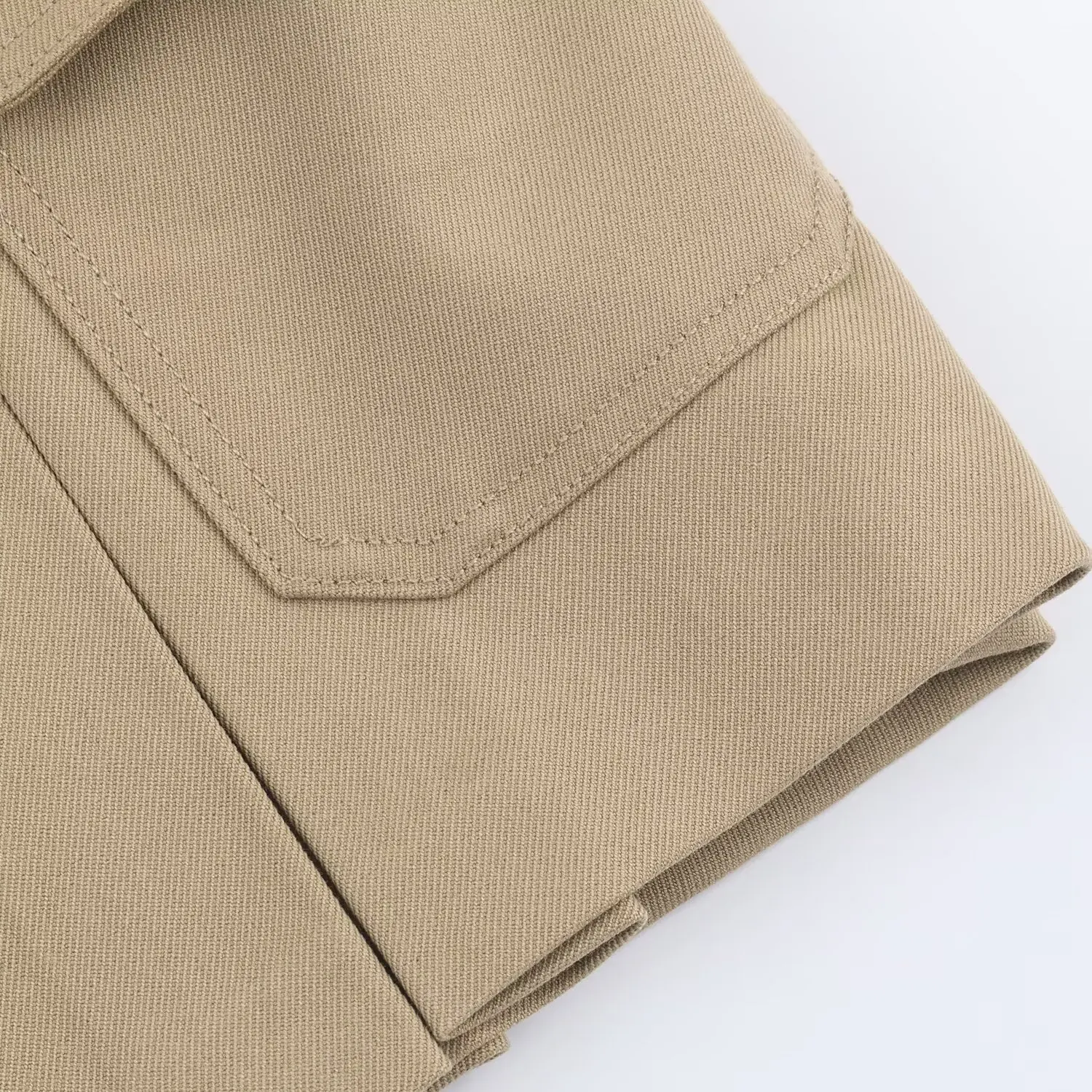 Damen-Minirock-Hose im Arbeitskleidungsstil mit asymmetrischem Bund-Design, weibliche Mode mit Taschen, High Street Casual Shorts