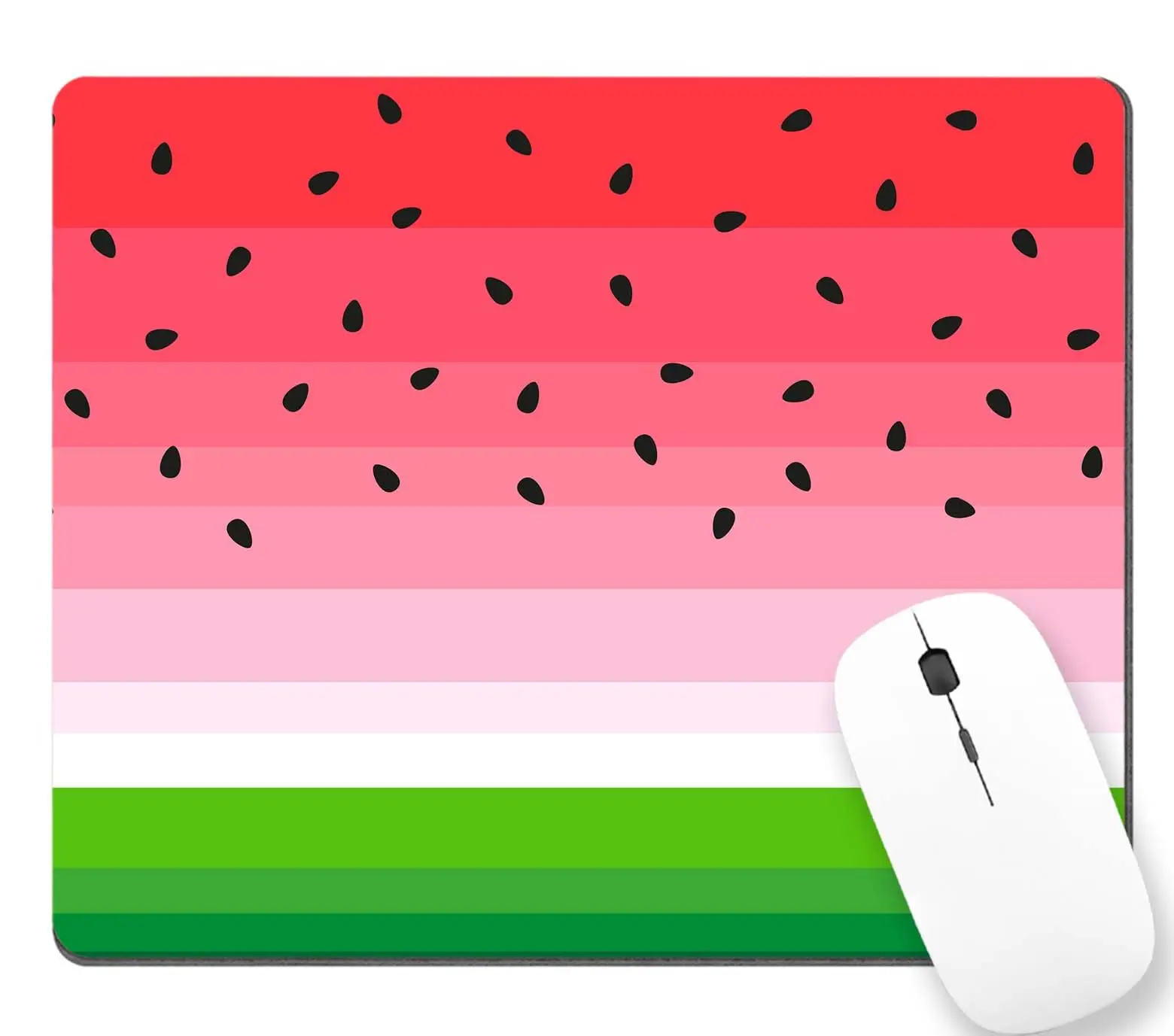 

Cute Watermelon Graphic Printing Lock Edge Gaming Mousepad Gamer Mouse Mat Keyboard Mats Desk Pad Mousepads