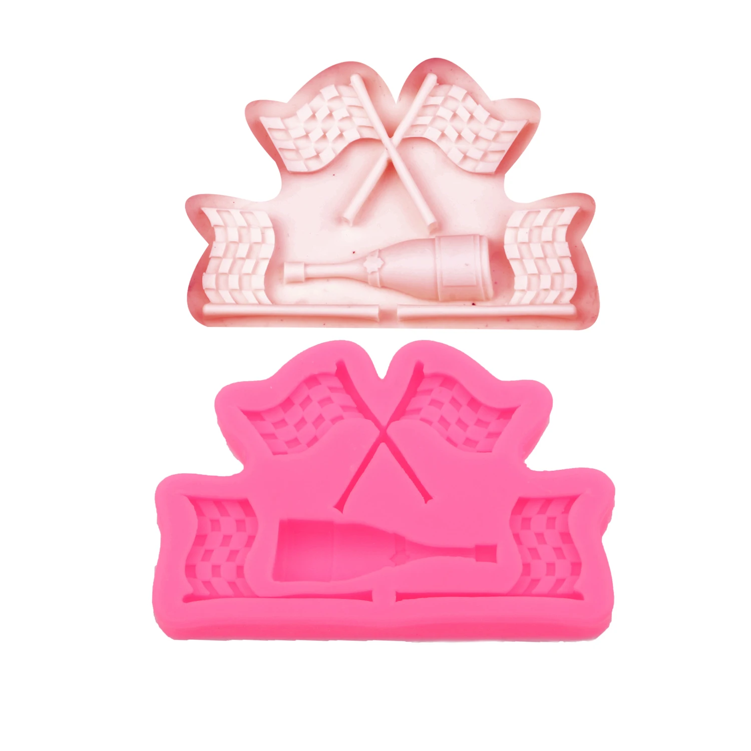 Trophy Medal Flag  Silicone Cake Baking Mold Sugarcraft Chocolate Cupcake Resin Tools Fondant Decorating Tools