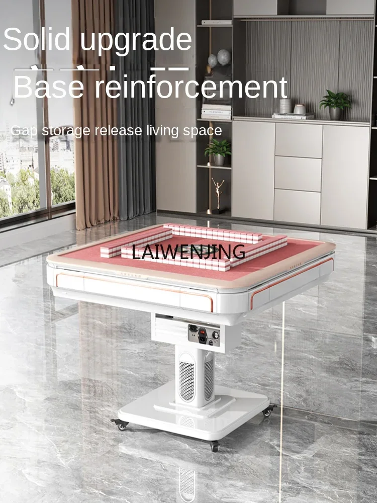 CY mahjong machine automatic household folding mahjong table bass heating table dual-purpose chess and card room