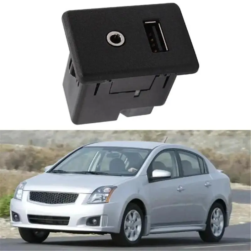

H8WE Car Entertainment Sound Frequency USB Auxiliary Port Adapter Offering Stable Transmission 28023-9KF1A 280239KF1A