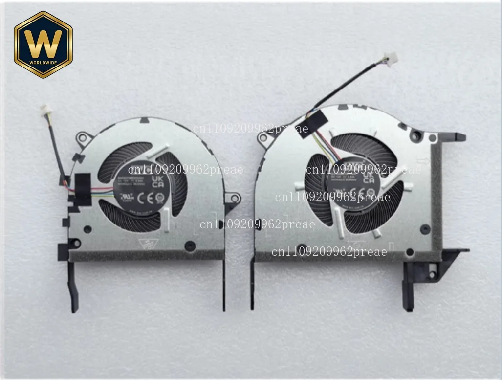 Ventilateur de refroidissement pour ordinateur portable ASUS 2024 Fearless Pro 15 OLED N6506M - Neuf et d'origine (CPU+GPU)
