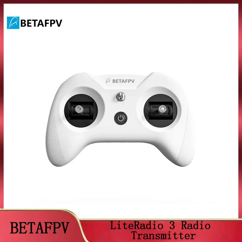 

BETAFPV LiteRadio 3 Radio: 8CH 2.4GHz Transmitter, Supports ELRS/Frsky/Bayang Protocol – For Beginner Racing Drones