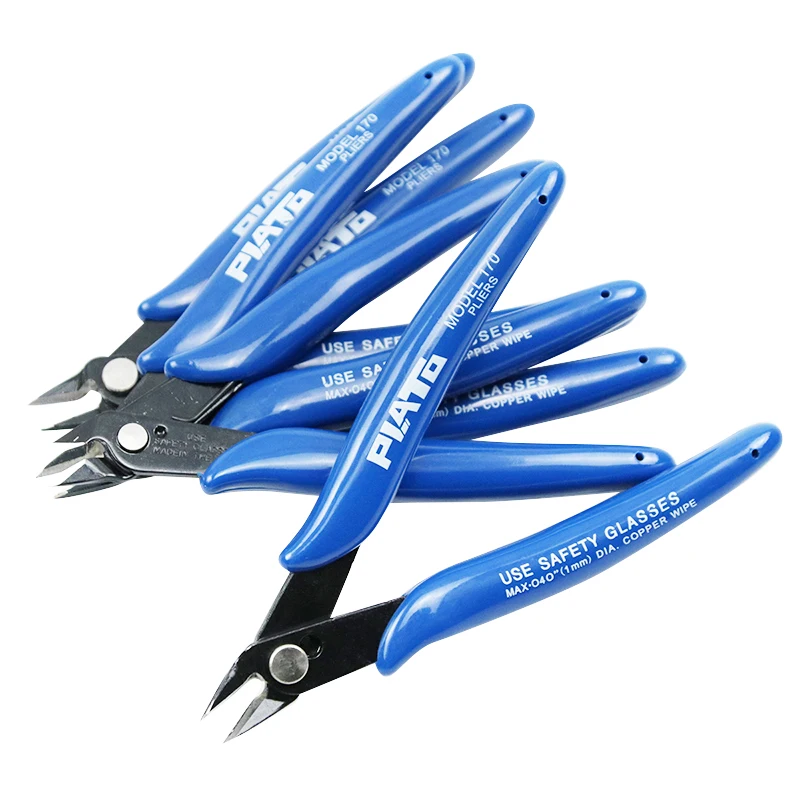 Electrical Wire Cable Cutters Cutting Side Snips Flush Pliers Nipper Hand Tools Cutting Nippers Wire Cutter