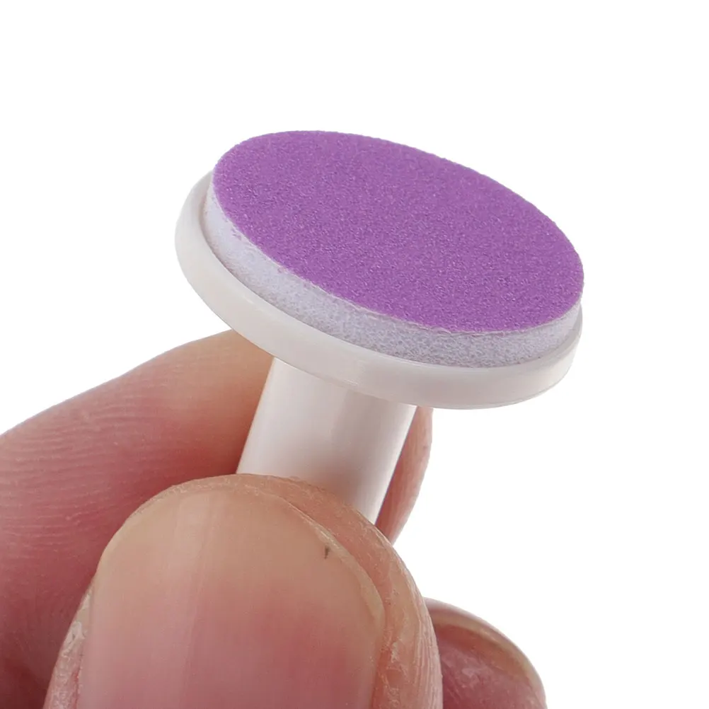

18pcs Replacement Filing Pads Baby Trimmer Electric Grinding Heads Tools Infant Nail File Safe Effective Cleaning Bits Products