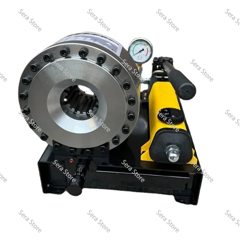 Portable Manual Hydraulic Hose Crimping Tool 35MPA 10-31mm 7 Die Sets CNC Milled 24kg Hydraulic Crimper Tool for Hose Repair