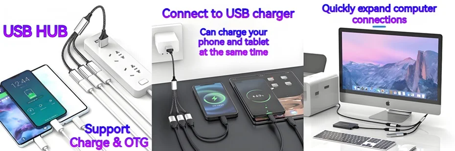 240W Magnetic USB Type C Adapter 80Gbps OTG 8K Video Fast Charging Converter for iPhone 17 16 15 14 13 Laptop Monitor Macbook