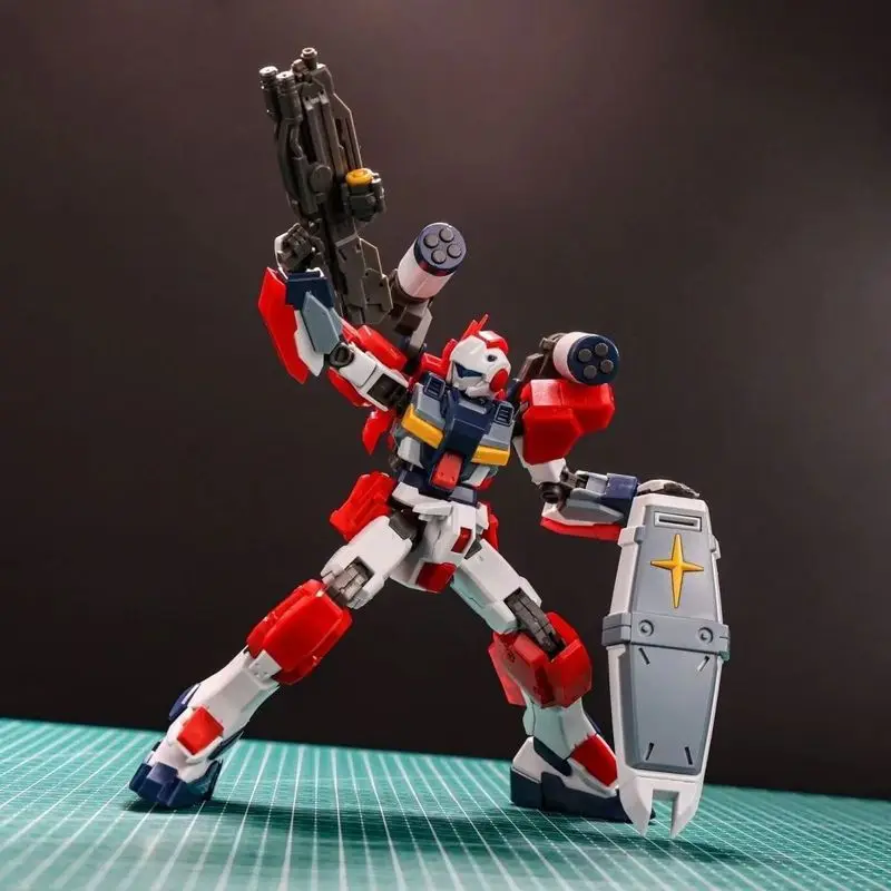 Nuovo Prodotto Zero Grado Jilai Armatura Leggera Hg 1/144 Rosso Modello Assemblato Con Occhiali Da Sole Mecha Figura Giocattolo Regalo