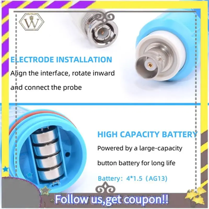 au33-lab-milk-fruit-meat-for-cosmetics-skin-water-ph-meter-acidity-meter-water-quality-tester-temperature-meter