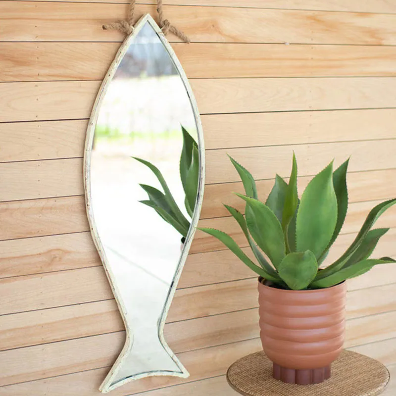 Funky Luxury Mirror Modern Vanity Wall Aesthetic Makeup Hanging Cosmetics Mirror Nordic Frame Espelhos Living Room Decorations
