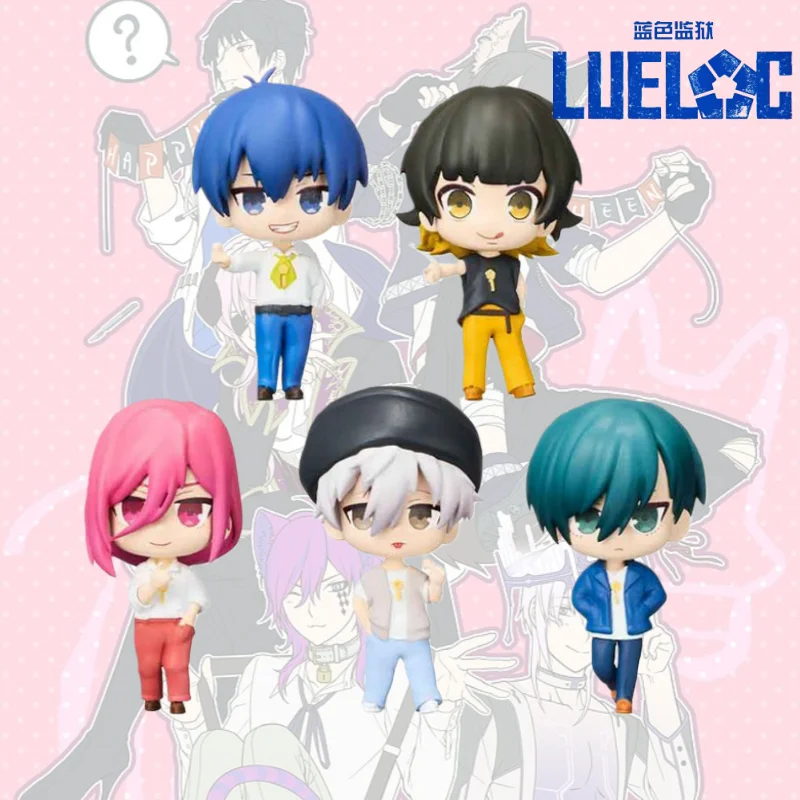 Новый синий замок Meguru Seishiro Nagi Yoichi Isagi аниме фигурка глухая коробка креативный персонализированный настольный орнамент подарочная коробка-сюрприз