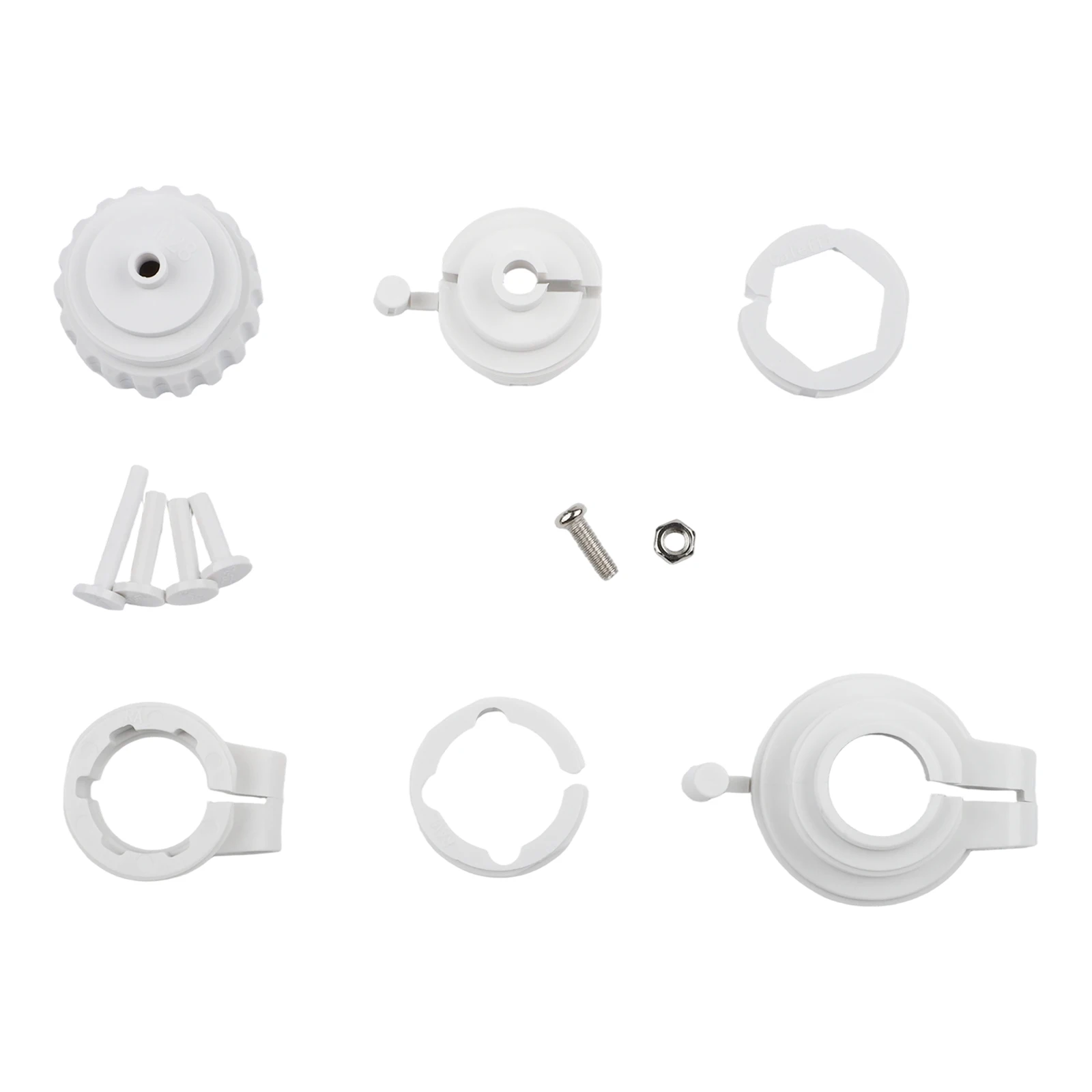 تركيب DIY كما هو موضح أجزاء نظام التدفئة محول صمام التدفئة ترموستات المبرد الإلكتروني مجموعة شاملة من 6 حلقات #2