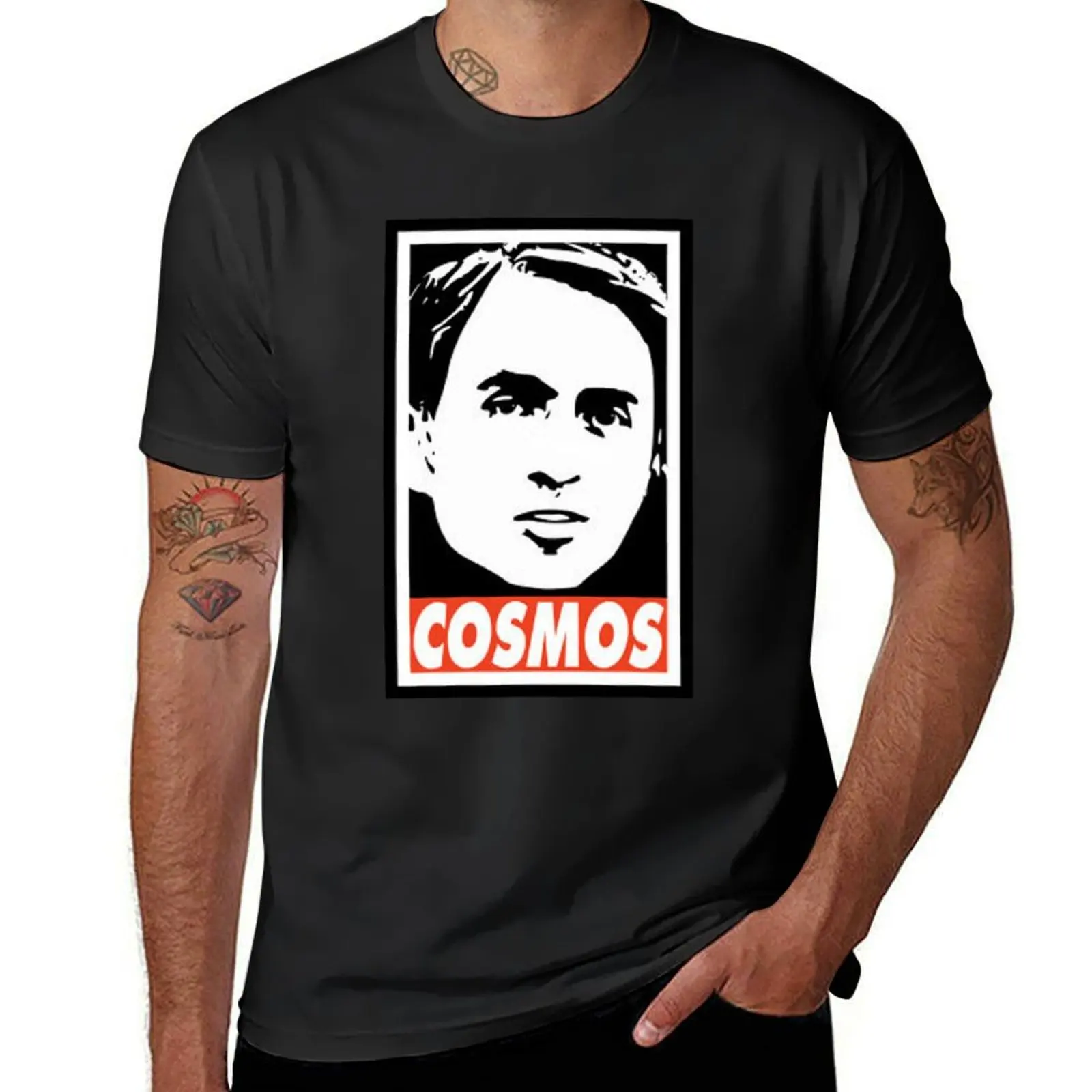 

Carl Sagan Cosmos T-Shirt Funny t-shirts plus size tops oversize t-shirts man vintage anime shirt mens tall t shirts