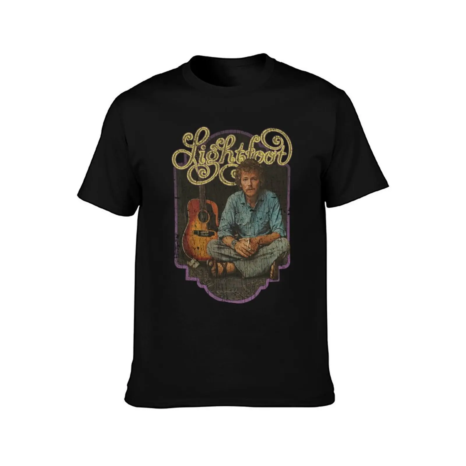 Lightfoot Sundown 1974 - Folk Rock T-Shirt Trendy Pattern for Men T-Shirt