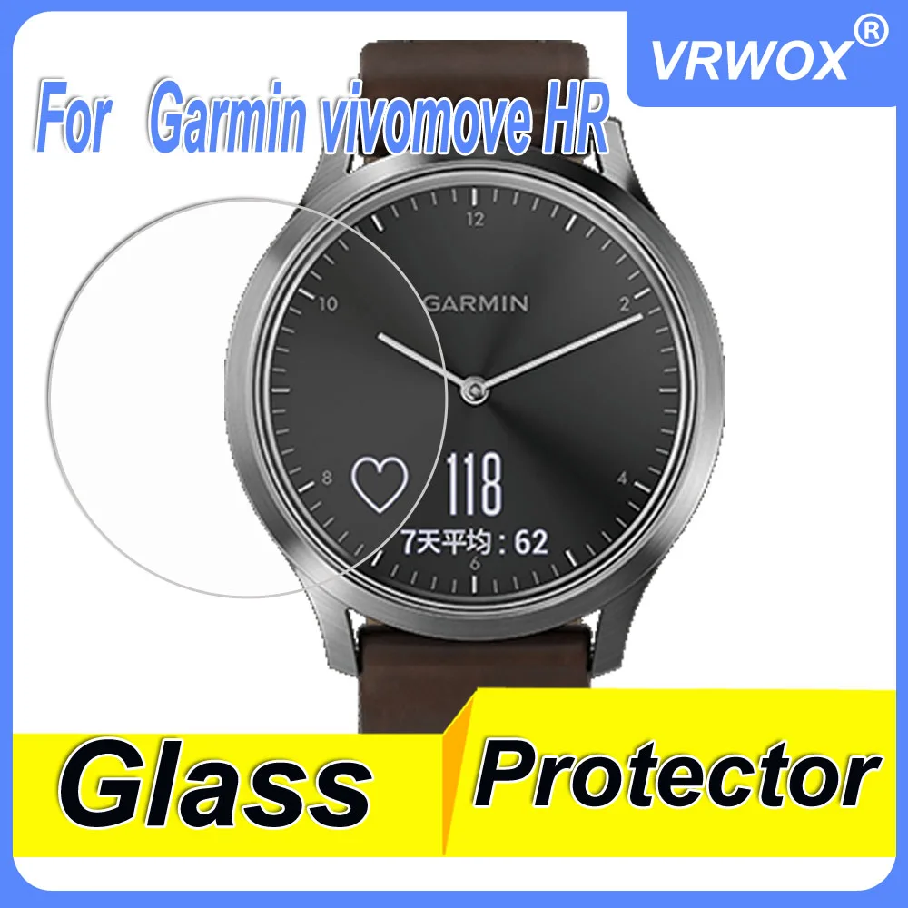 9H Tempered Glass Flim For Garmin Vivomove HR Screen Protector Explosion-Proof Film Accessories