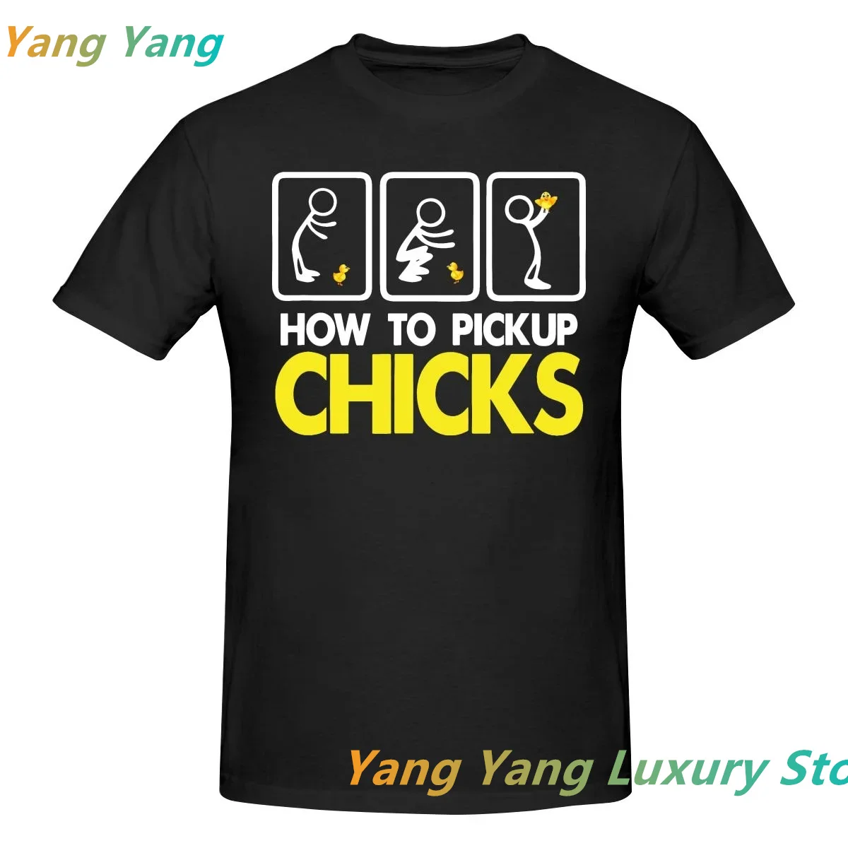 Funny How To Pick Up Chicks T Shirts Graphic Cotton T Shirts Streetwear Summe Women Men Cotton T-shirt Street Men Clothing