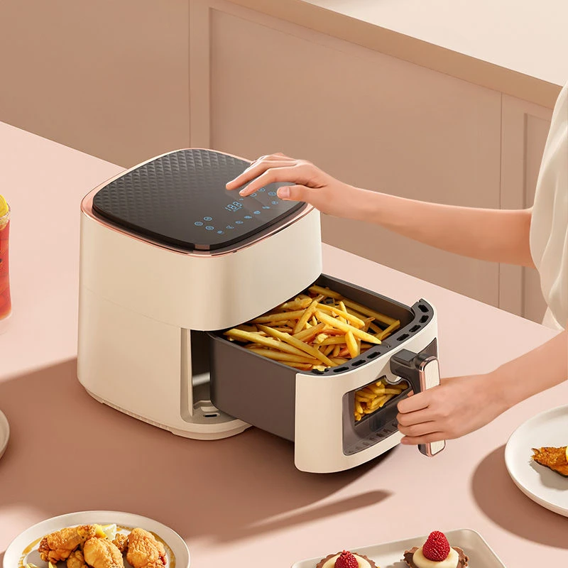 

Air fryer household fully automatic electric fries machine multifunctional household new large capacity oil-free and low-fat