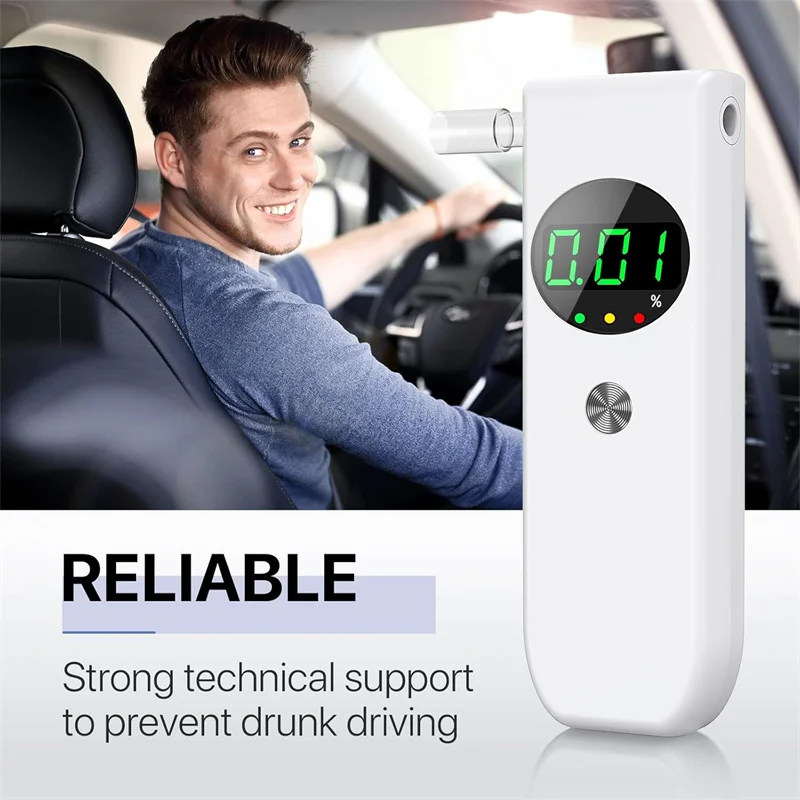 High Accurate Alcohol Checker         alyzer with LCD Digital Display Wholesale Alcohol Testers Reliable