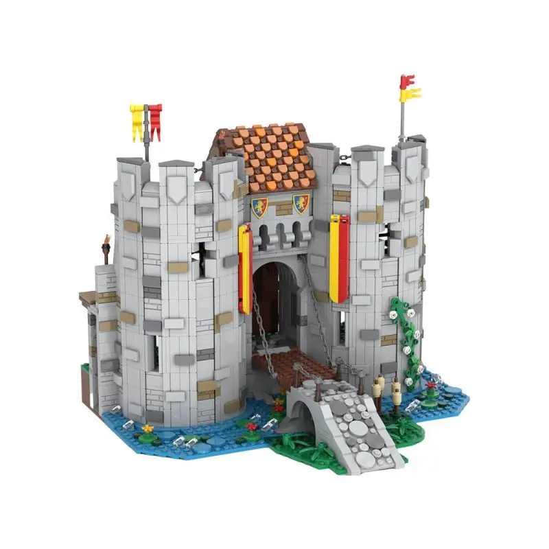 

Custom MOC-157507 Medieval Castle Gate Model(2680PCS) Toys Gift for Christmas
