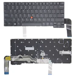 100%New US For Lenovo Thinkpad T14s Gen3 Gen4 E14 Gen5 Gen6 R14 Gen5 Gen6 Neo14 T14p Gen1 English Laptop Keyboard