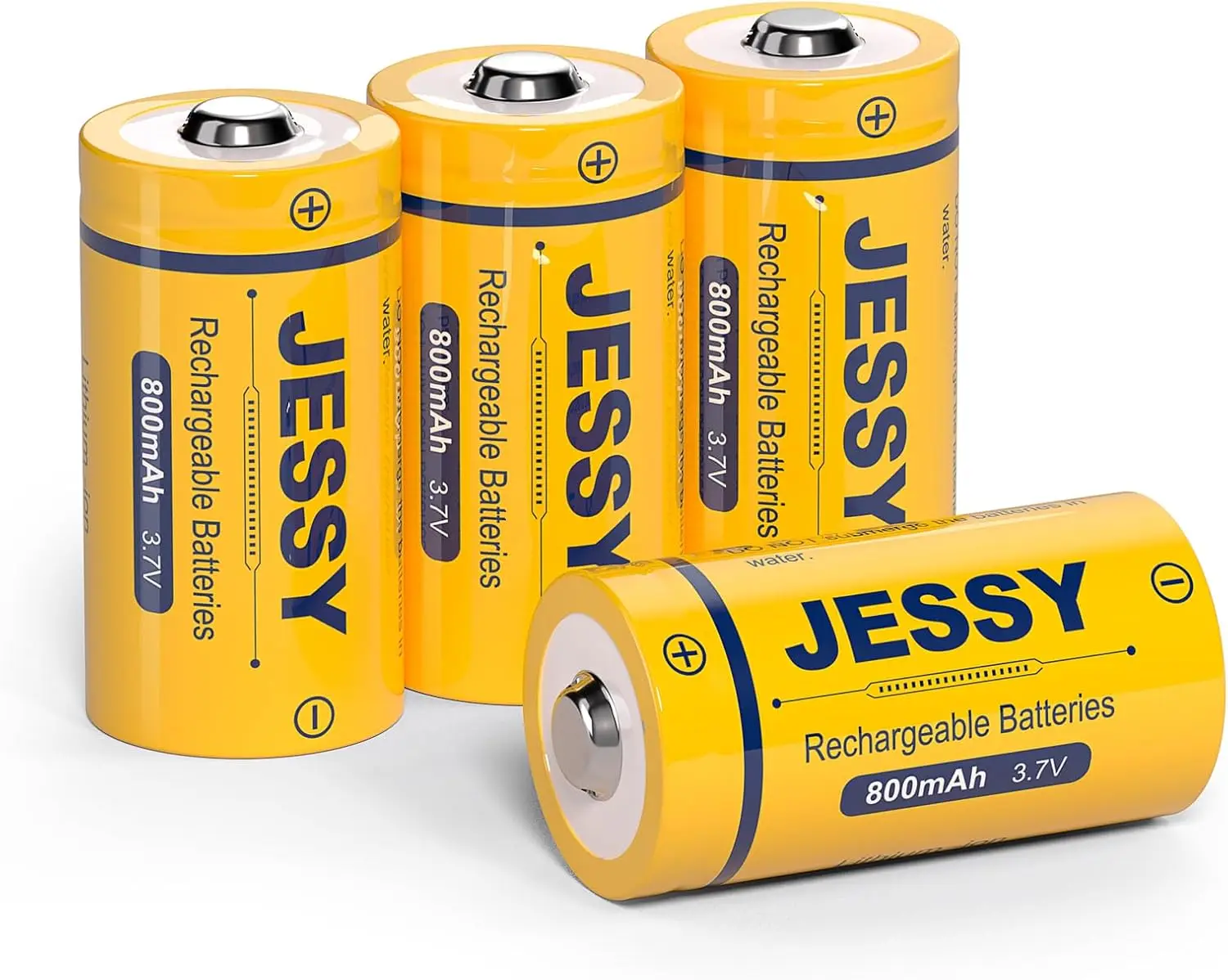 

Аккумуляторные батареи CR123A 3,7 В для камер и фонариков Arlo (4 шт.)