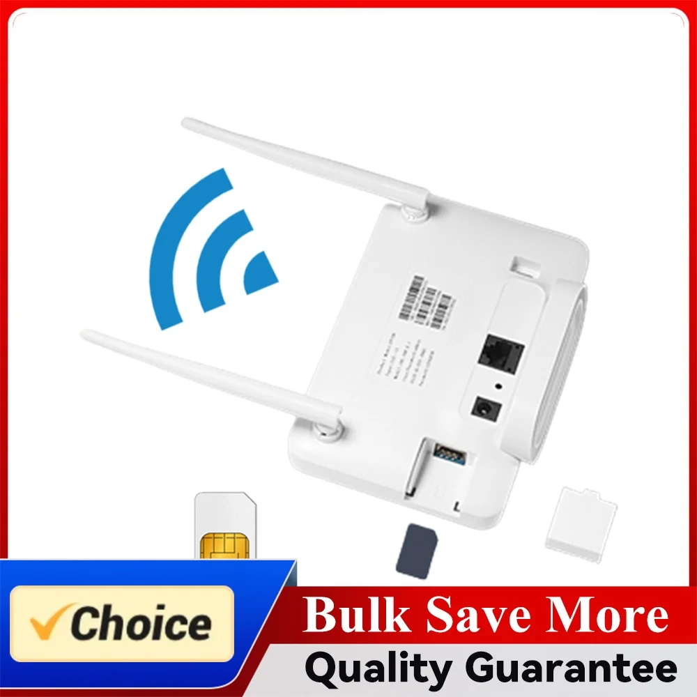 4G Wireless Router 300Mbps 4G LTE CPE Router Modem External Antenna with Sim Card Slot EU Plug Internet Connection