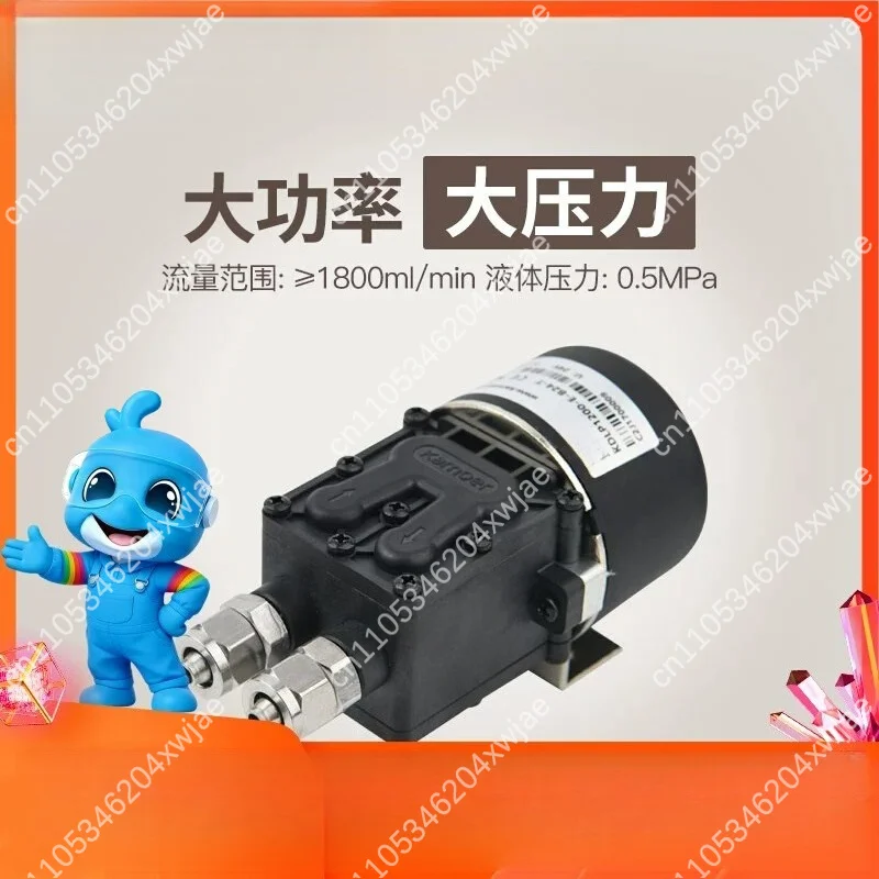 High Flow Self Priming Diaphragm Water Pump Mini Motor Driven Circulation Pump High Pressure Suction Liquid Transfer Equipment