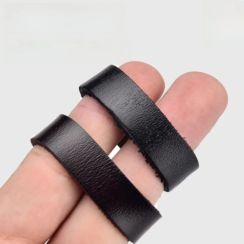 

Genuine Top Layer Cowhide Belt Ring Bule Men's Fixed Waist Belt Accories Belt Ring Holder Tail Fixed Leather Goods