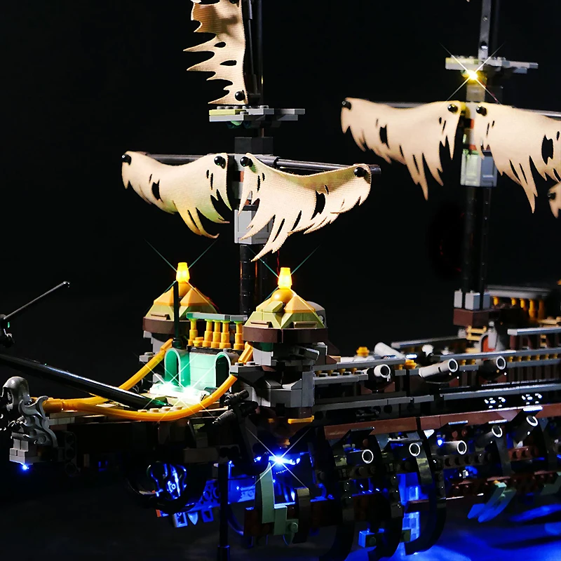 Premium DIY led-lichtset voor Lego 71042 (alleen led-licht, zonder blokken model) verheldert uw creaties