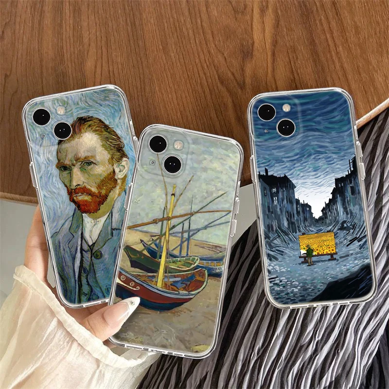 Kiss Gustav Klimt Van Gogh Soft Case for Moto G4 Plus G41 G5 Plus G50 G51 G5S G6 Play G60 G7 Power G71 G5 G9