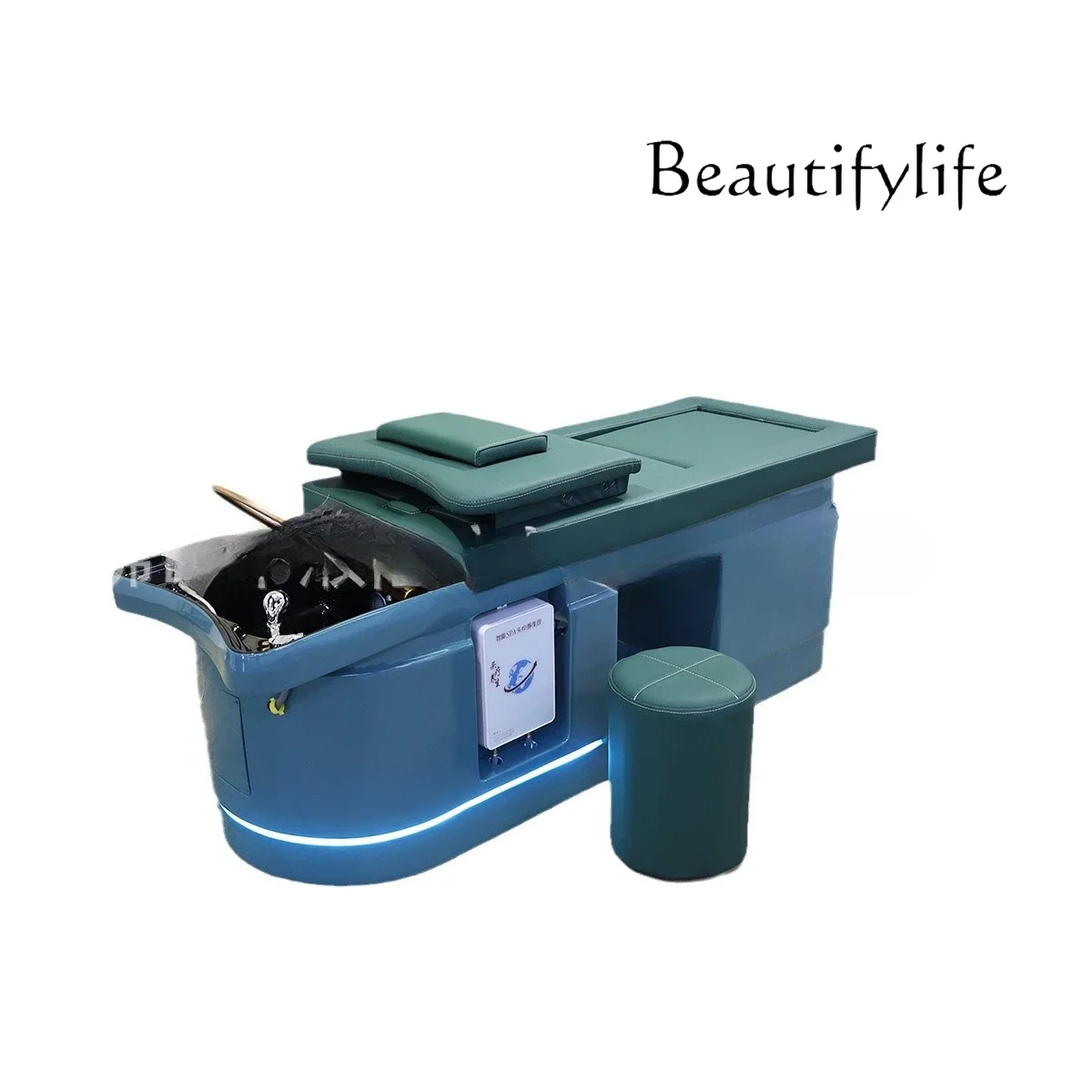 

Automatic moxibustion bed special smokeless beauty salon water circulation fumigation foot therapy head therapy integrated bed