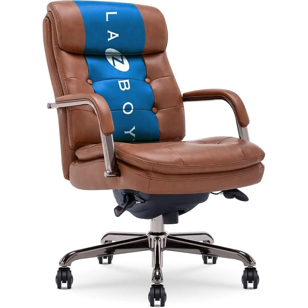 Sonata Executive -Back Oice Chair, Button-Tuted Seat and Back, Double-Layer Cushion, Padded Armrests, Ergonomic Computer DeskCha