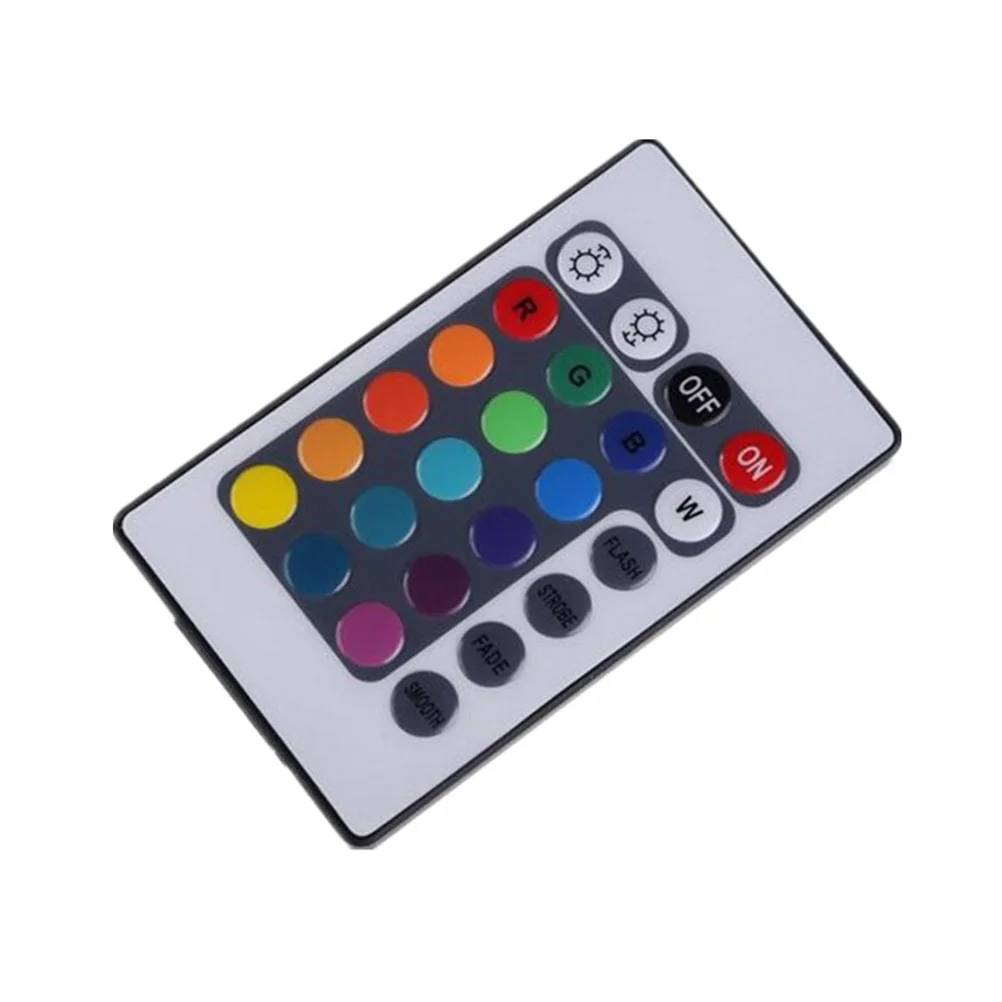 24key Rgb LED Remote Controller Infrared Box Temperature Brightness Adjustment Short Circuit Protection