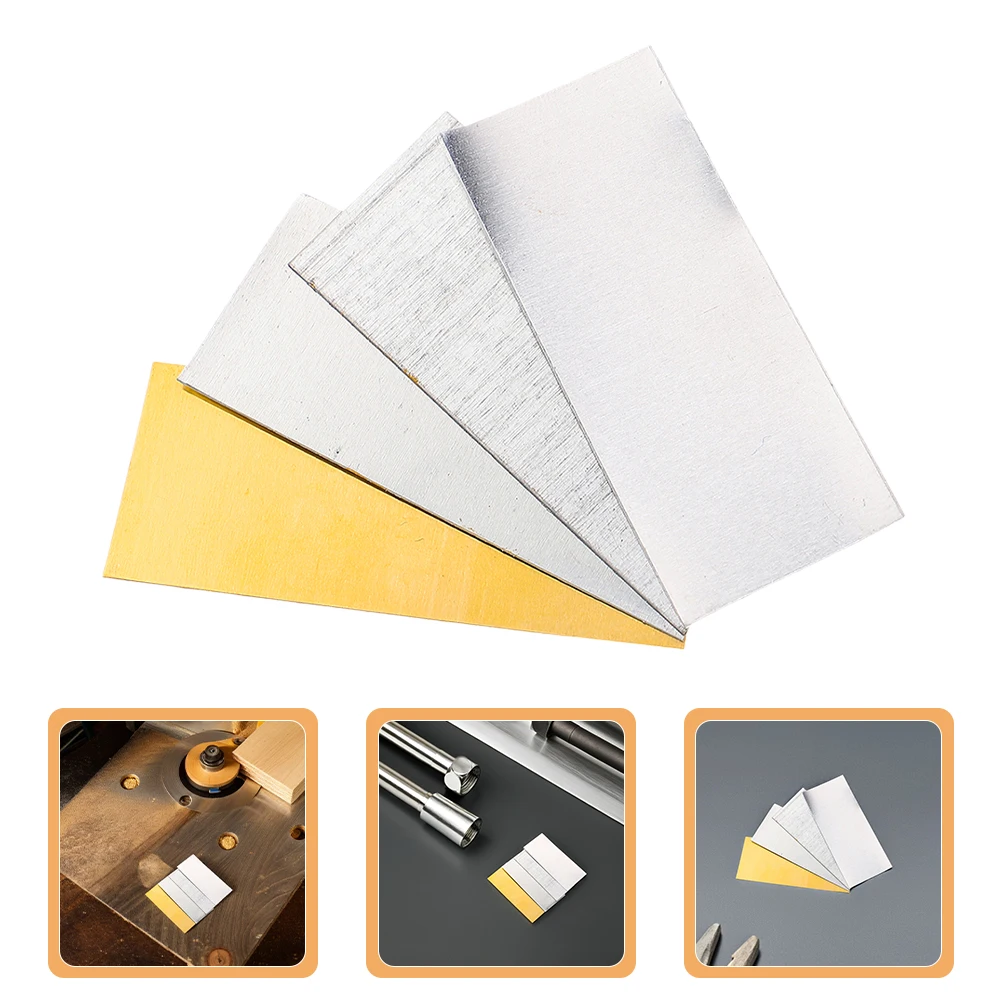 

8pcs Experiment Materials Electrode Strip Copper Zinc Aluminum Iron Sheets Primary School Science Project Fruit DIY