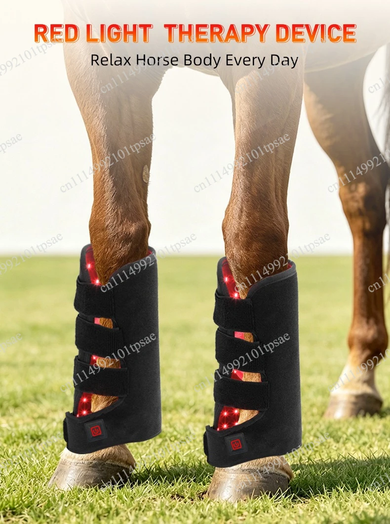 1PC Red light back 850nm infrared light 110 lamp beads horse legs back abdomen foot cover hot compressed without battery