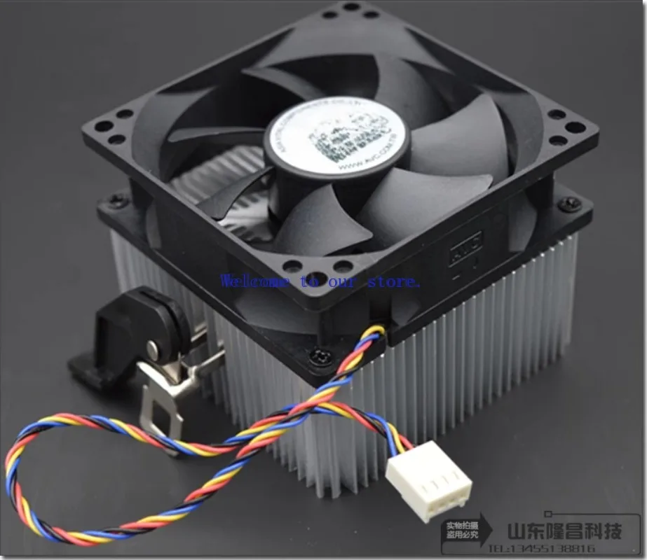 Для AVC вентилятор процессора с медным сердечником бесшумный AM4 R5 R7 A6 A8 A10 FM2 X4 процессорный кулер AMD универсальный