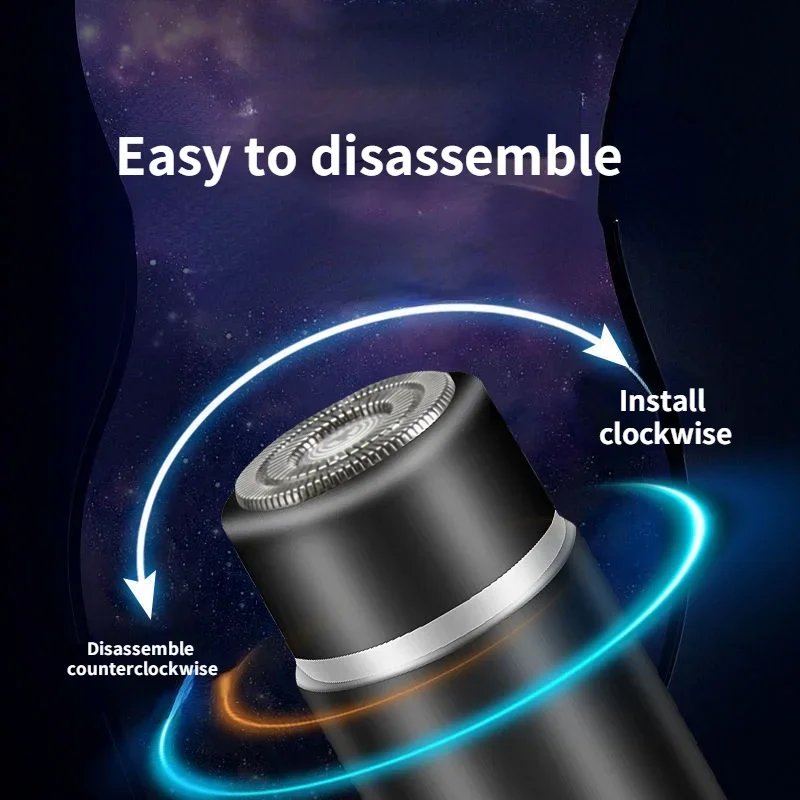 새로운 전기 면도기 미니 휴대용 충전식 면도기 여행용 자동차 미니 면도기