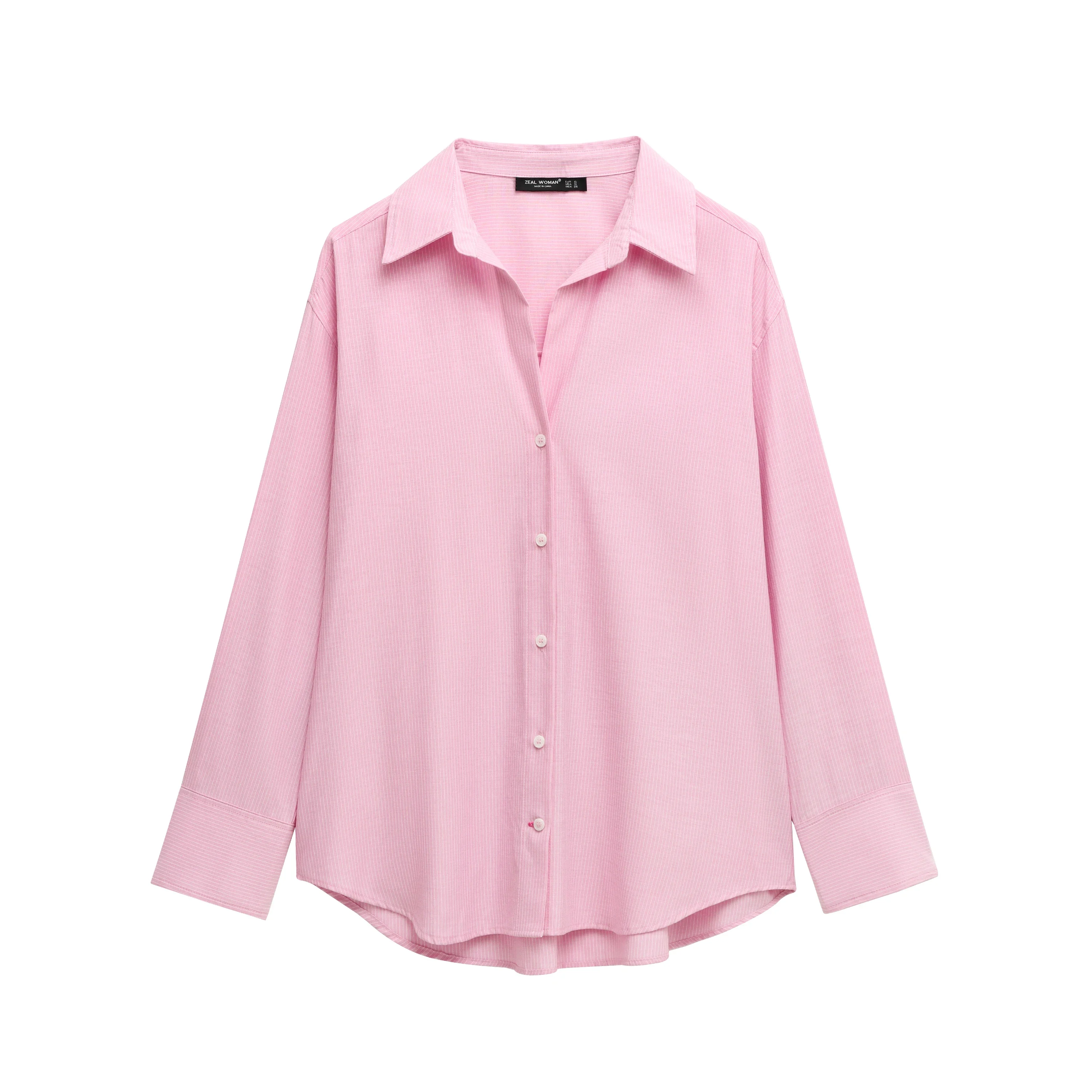 Frauen Button Up Shirts & Blusen Sommer Frühling Langarm Top Weibliche Streetwear Blusen Frauen Kleidung 8741049