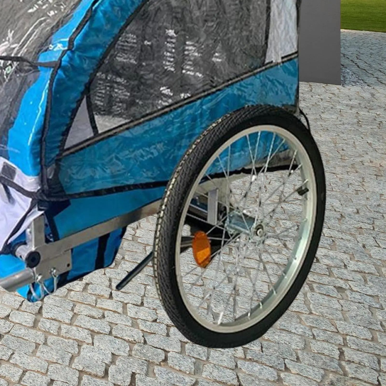 

Practical Trailer Wheel Replacement for Bicycle Trailer Strong Load Rubber Aluminum Alloy Perfect for Cycling Sports