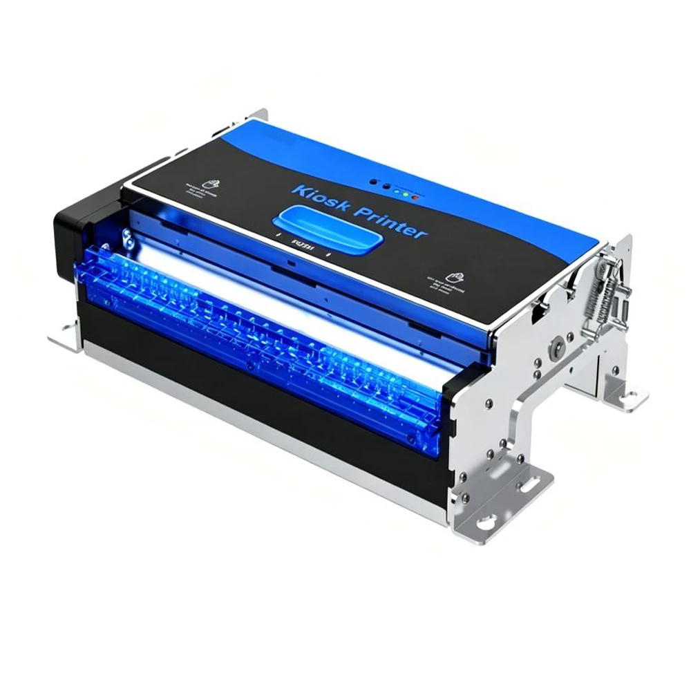 A4 Kiosk Thermal Printer 8.5 Inch A4 Size MAX 216MM Thermal Printer for Self Service Kiosk supports A4/A5/A6 paper