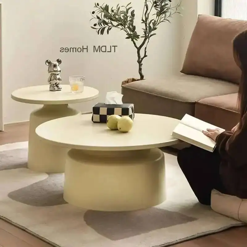 

Кофейные столики-органайзеры премиум-класса с круглой столешницей, механизмом для книг и дизайном для дома и салона