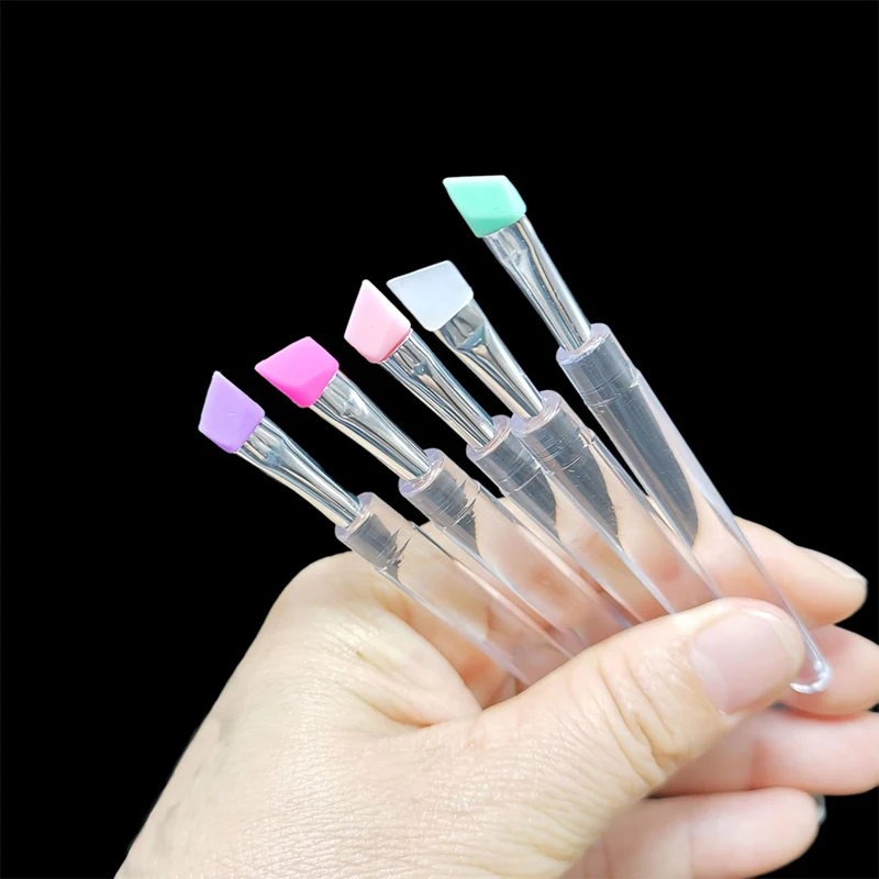 Silicone Eyelash Perm Lifting Wand Clean Up Rods Stick Hold Glue Lotions Spoon Lashes Brush Makeup Mascara Eyelas Extension Tool