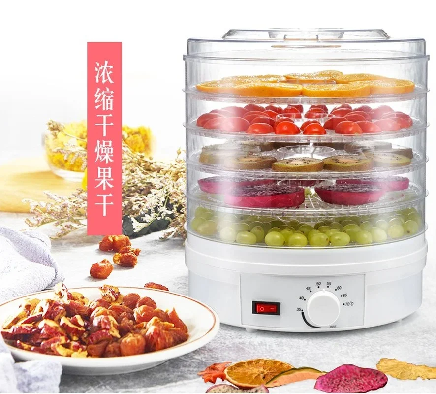 Food Dehydrator Fruit Vegetable Herb Meat Drying Machine Pet Snacks Food Dryer