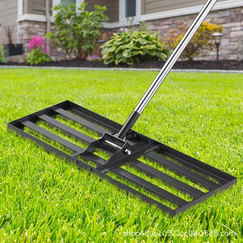 

Golf course leveler Lawn rake Soil rake tool 304 stainless steel leveler