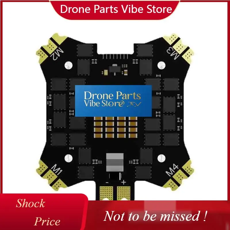 DParts1IFlight BLITZ E80 Pro 4-IN-1 ESC (G2) Featuring 35x35mm Mounting Holes Top Pick For RC FPV Racing Drone Parts