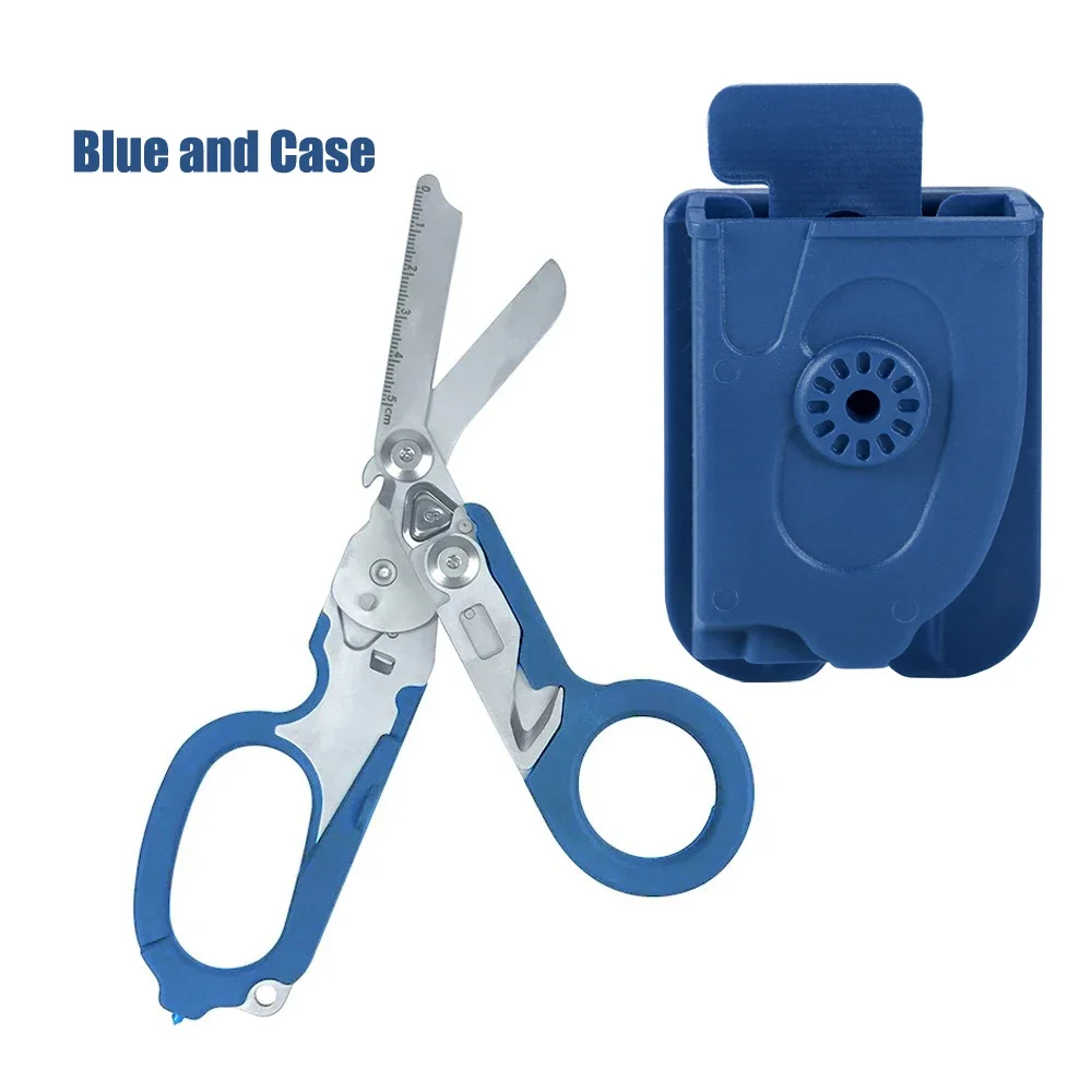 NONE Taktische Medizinische Schere Notfall Rettung Schere Erste Hilfe Kit Raptor Schere Faltbare Zange Outdoor Survival EDC Werkzeug Ausrüstung 10