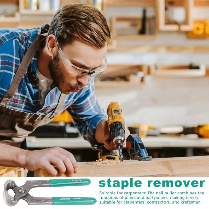 أداة مستخرج الأظافر من السبائك الفولاذية ، قاطع الأظافر ، كماشة مزيل ، كروم-فاناديوم ، أدوات حرفية